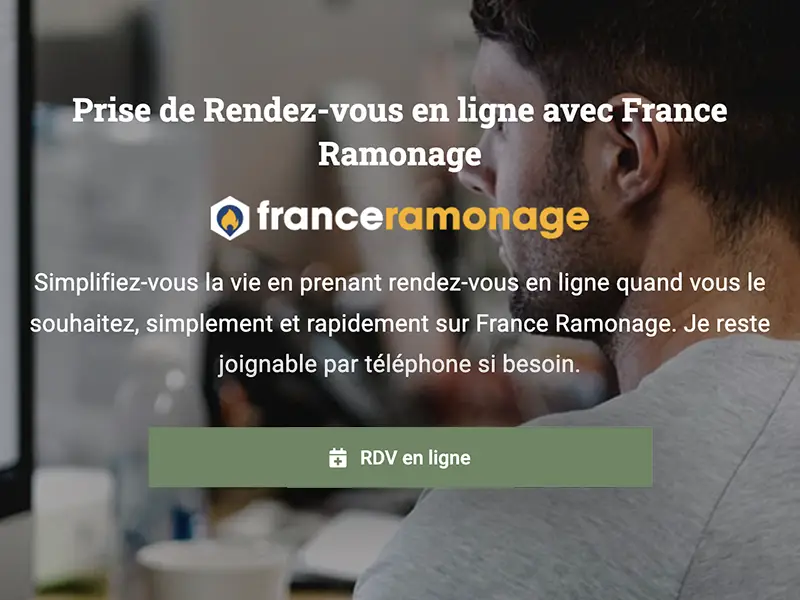 Prise de rendez-vous en ligne avec un ramoneur Prise de rendez-vous en ligne avec un ramoneur